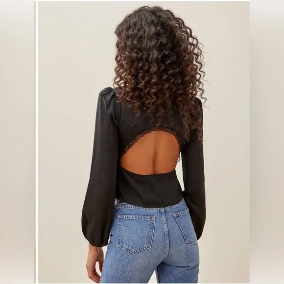 ReformationRosen Silk Top